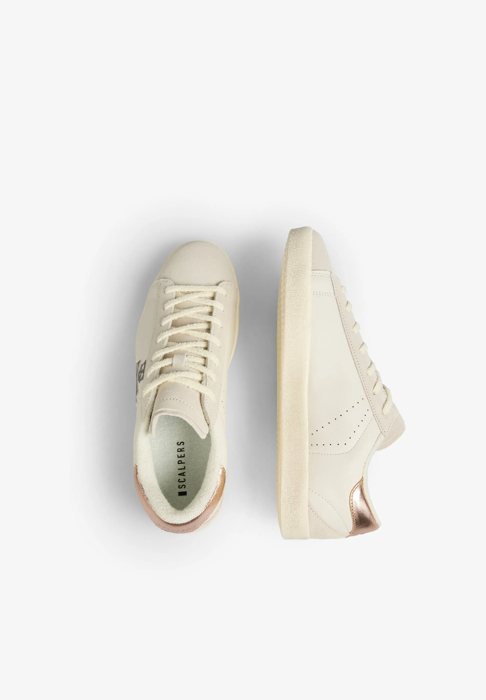 LOW TOP GLITTER SNEAKERS