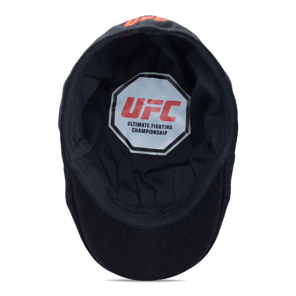 The UFC Six Panel Boston Scally Cap - Black