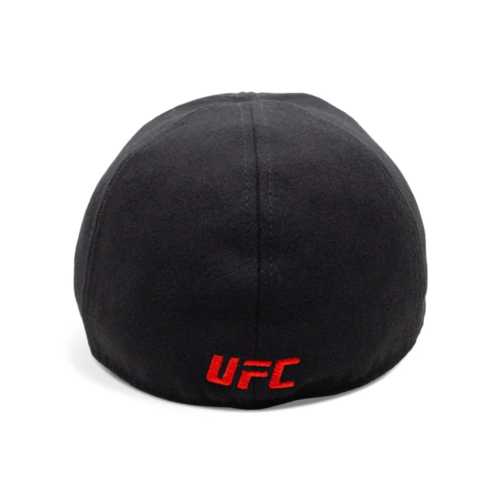 The UFC Six Panel Boston Scally Cap - Black