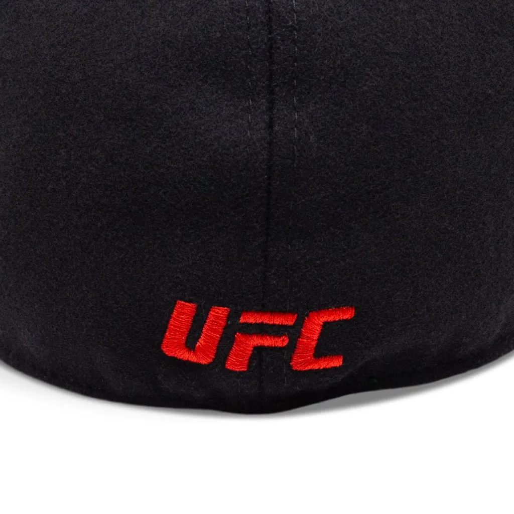 The UFC Six Panel Boston Scally Cap - Black