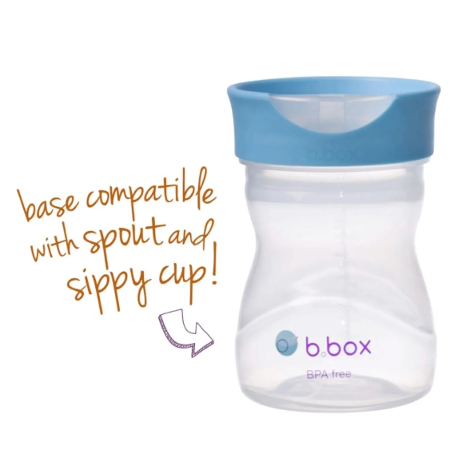 Training Cup 240ml Blueberry Blue